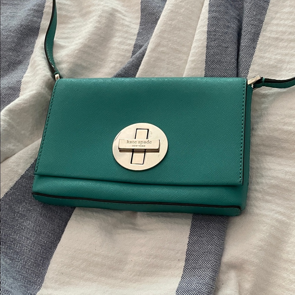 Kate Spade Teal Crossbody Bag